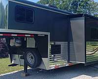 Grey 2015 Bison horse trailer for sale